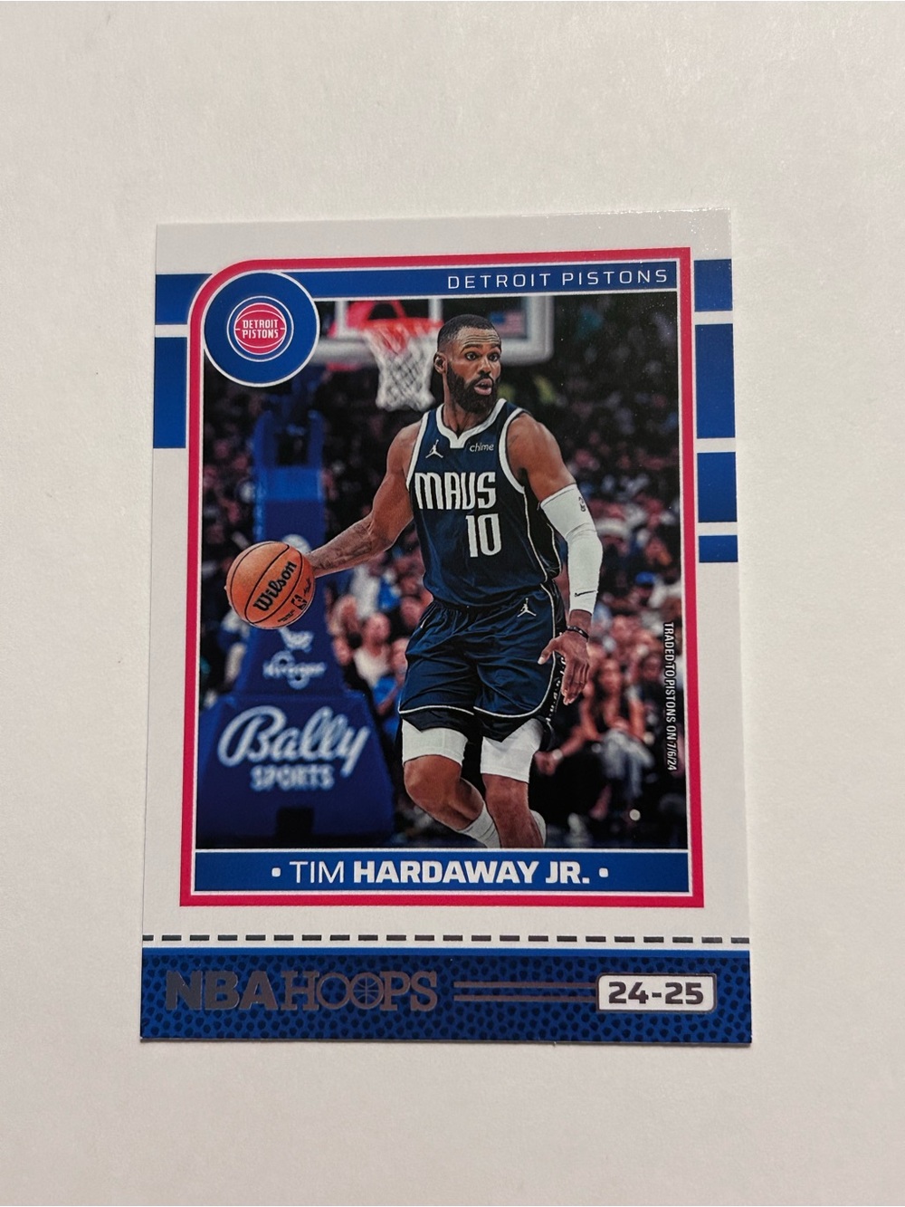Tim Hardaway Jr. NBA Hoops Basketball Card - Blue